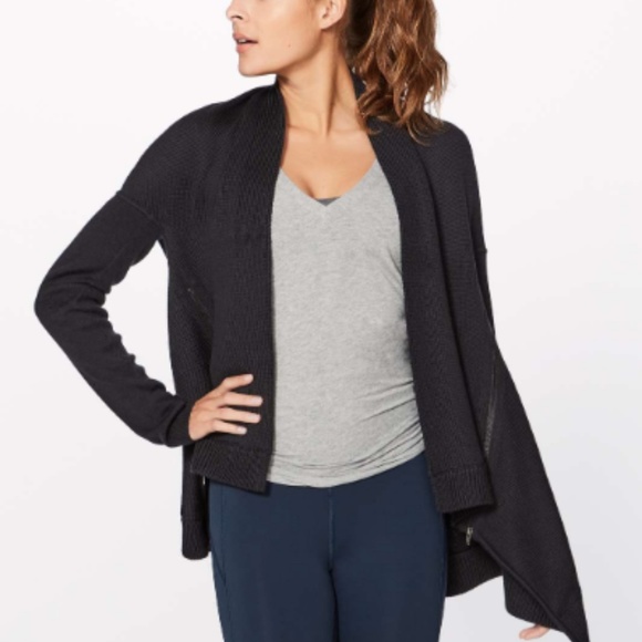 lululemon athletica Sweaters - Lululemon Wrap it Up Sweater
